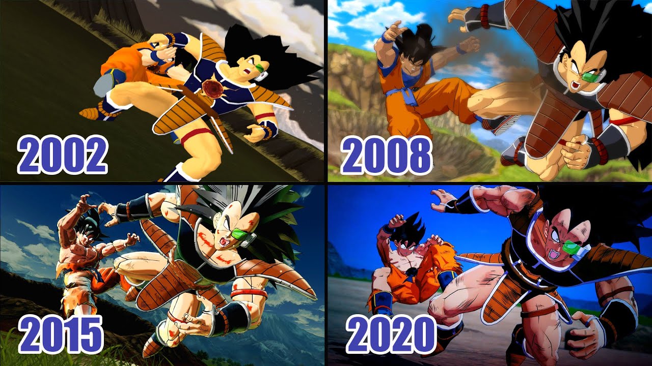 Сцены смерти Радица в играх Dragon Ball (2002-2020)