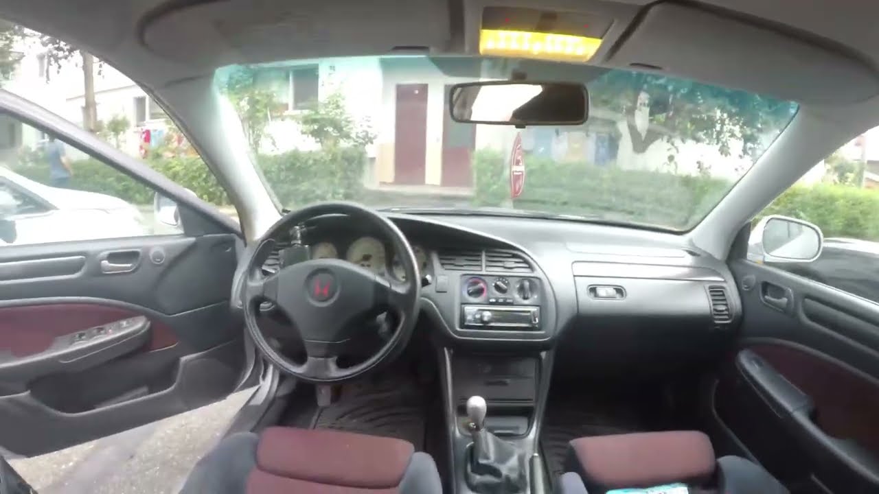 (POV) 2002 Honda Accord Type R test drive