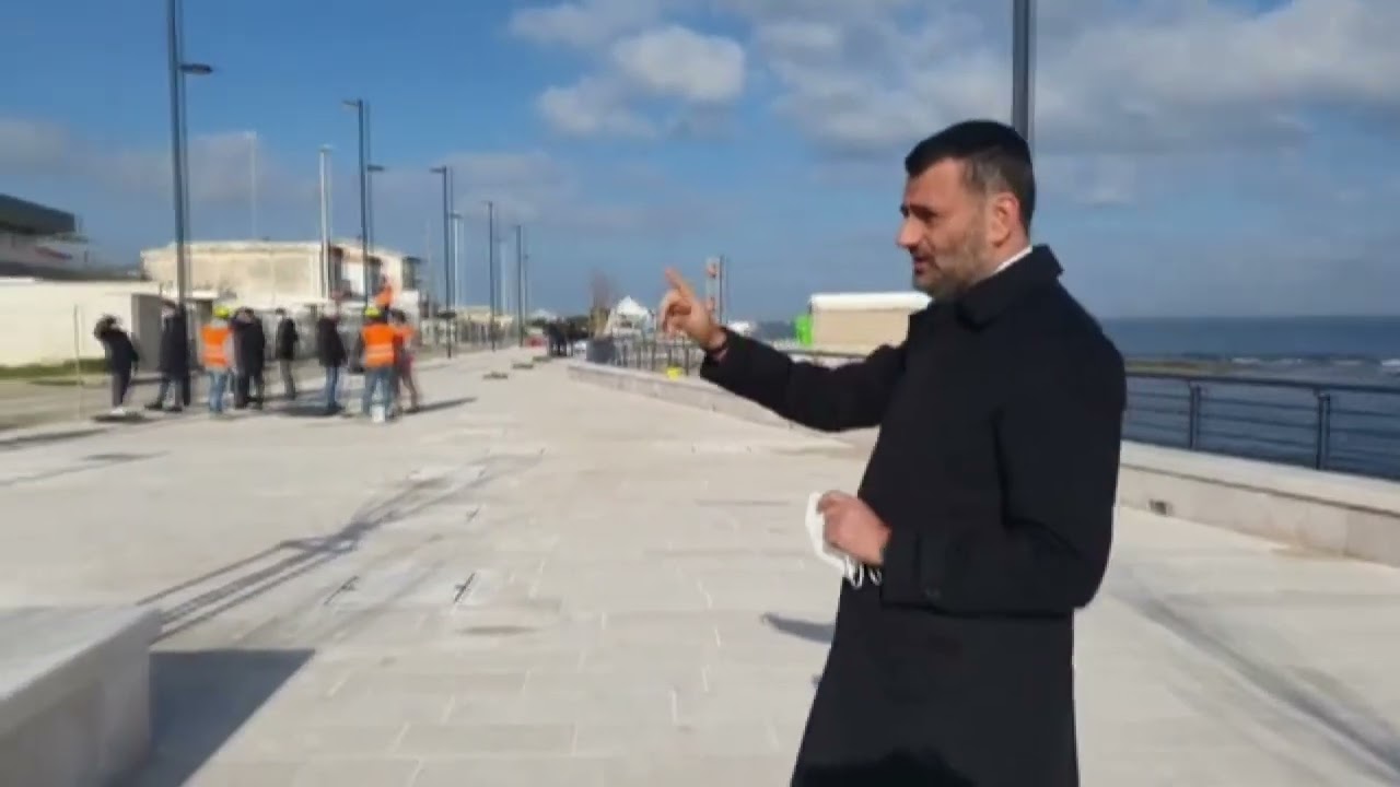 Bari, Decaro sopralluogo lungomare Torre a Mare: domenica si apre ai cittadini