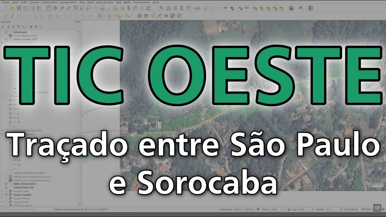 TIC SOROCABA - O traçado entre São Paulo e Sorocaba