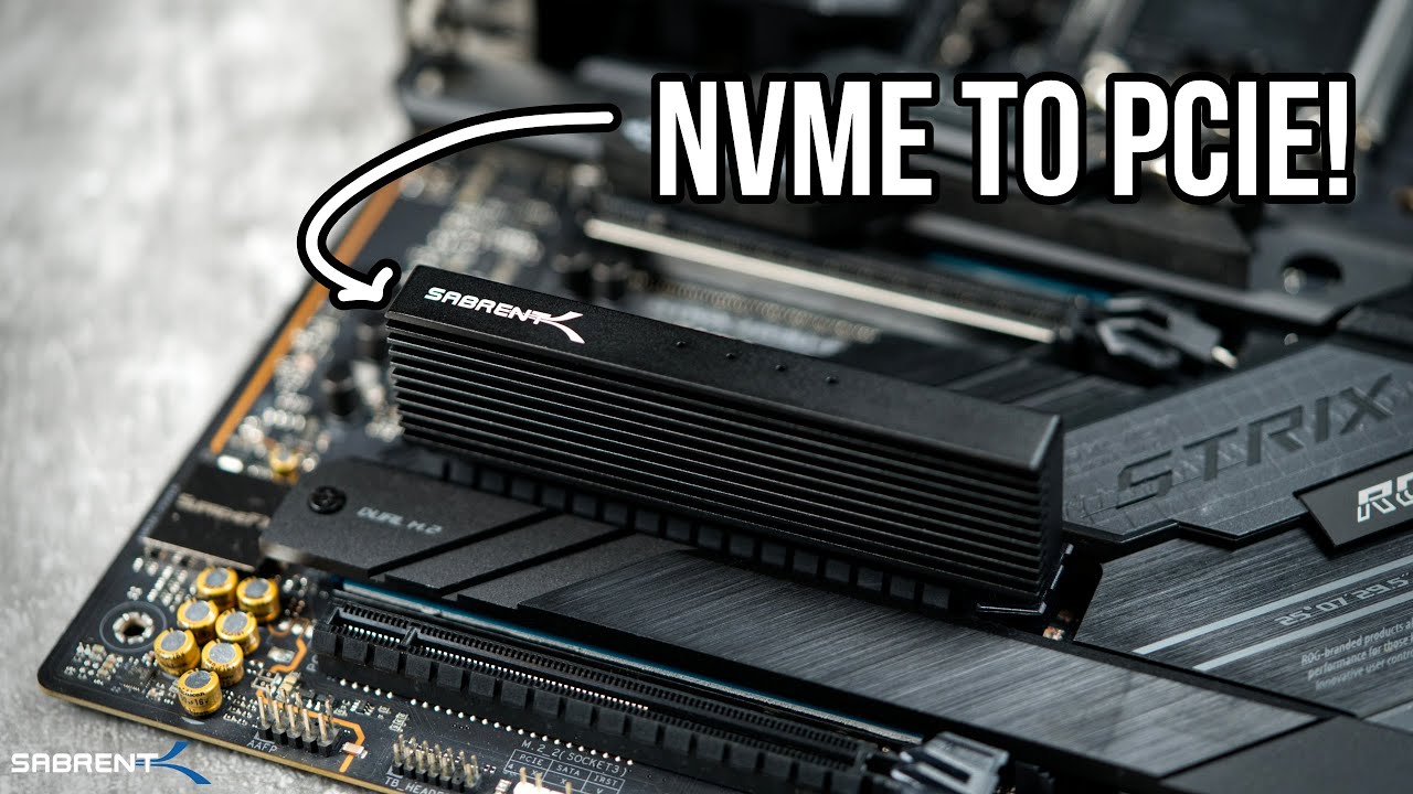 Карта SABRENT NVMe M.2 SSD для PCIe X16/X8/X4