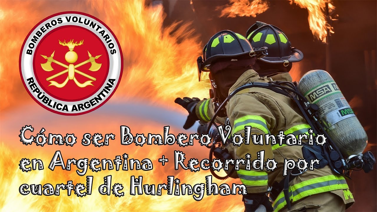 Cómo ser BOMBERO VOLUNTARIO en ARGENTINA + Recorrido por el CUARTEL de HURLINGHAM