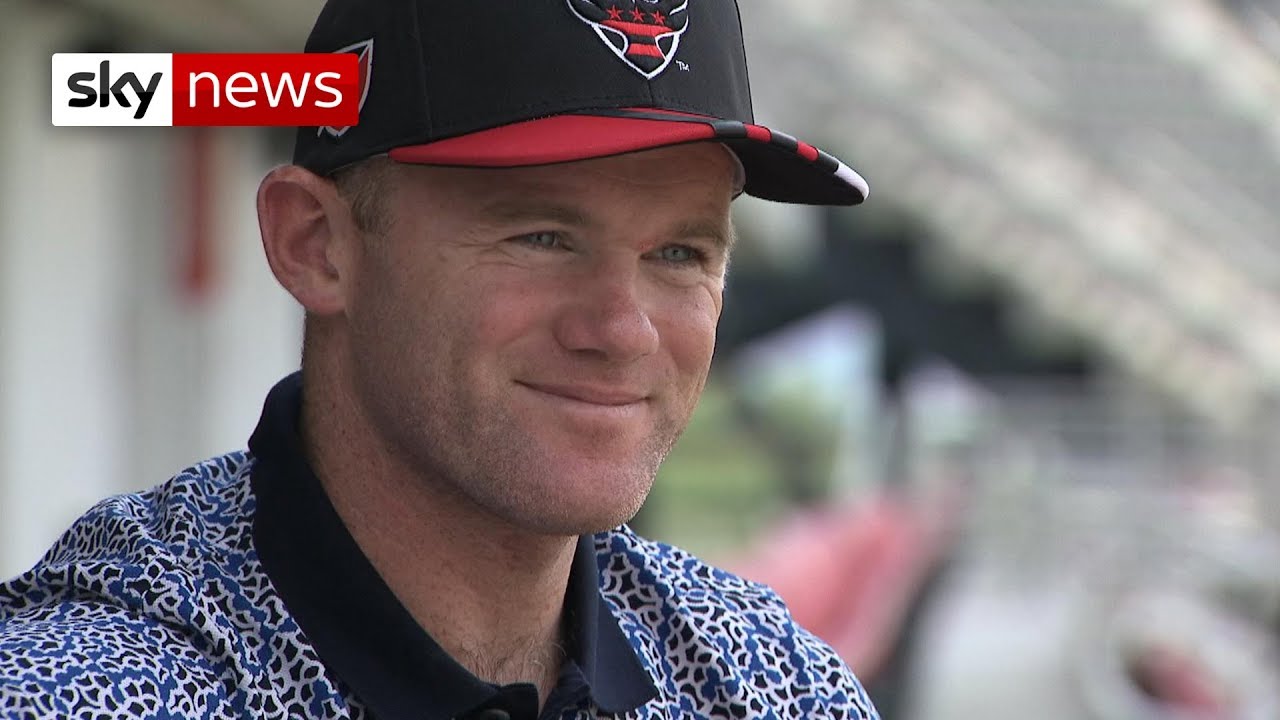 Wayne Rooney on MLS football and NOT being famous