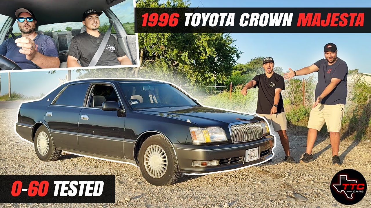Is The Toyota Crown Majesta BETTER than a Crown Vic? - Review + 0-60