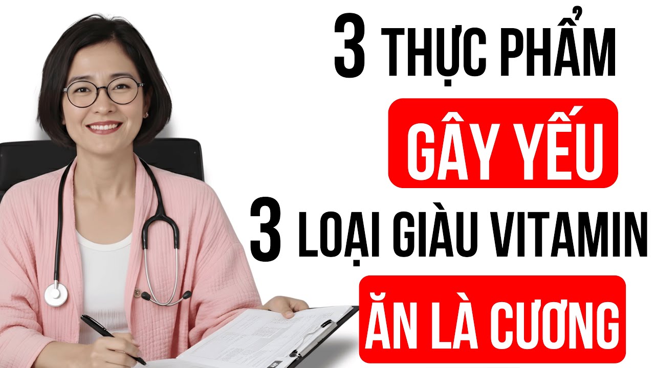 Thiếu Vitamin C Khiến Quý Ông 50 Mất Dần Bản Lĩnh: Đừng Để 3 Thực Phẩm Này Lừa | Sinh Lý Nam Tuổi 50