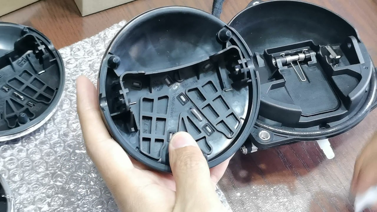 How to replace flip badge of rear view camera with Smoked black badge and 2020 new Volkswagen badge