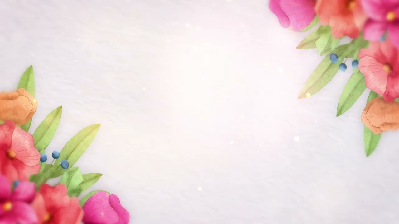 beautiful floral background for e-invites | Wedding Invitation | Lumetri