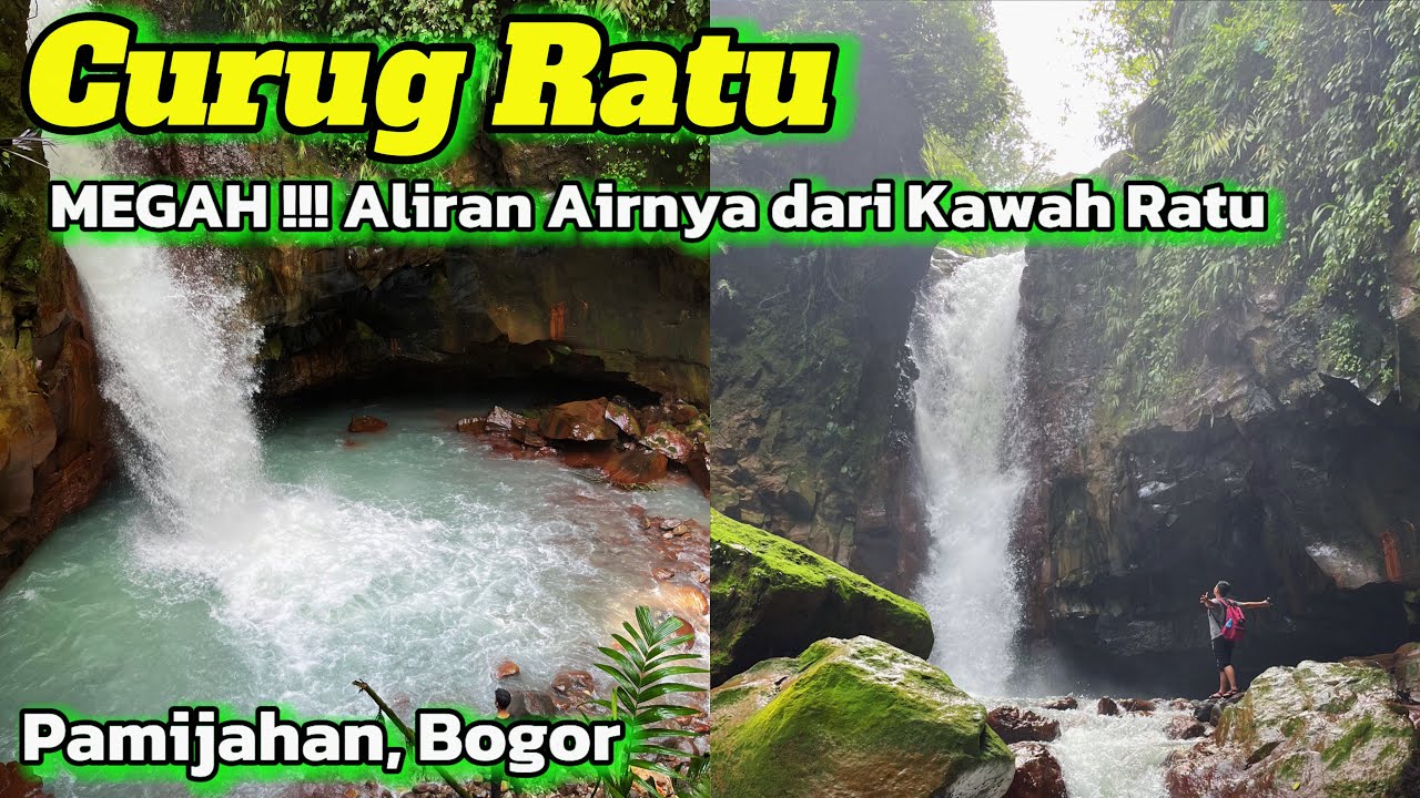 Megah BANGET !!! Curug Ratu Pamijahan Bogor