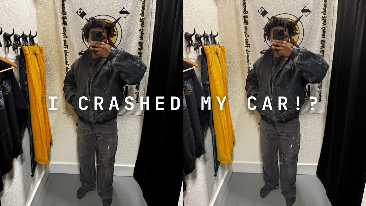 I CRASHED MY CAR!?