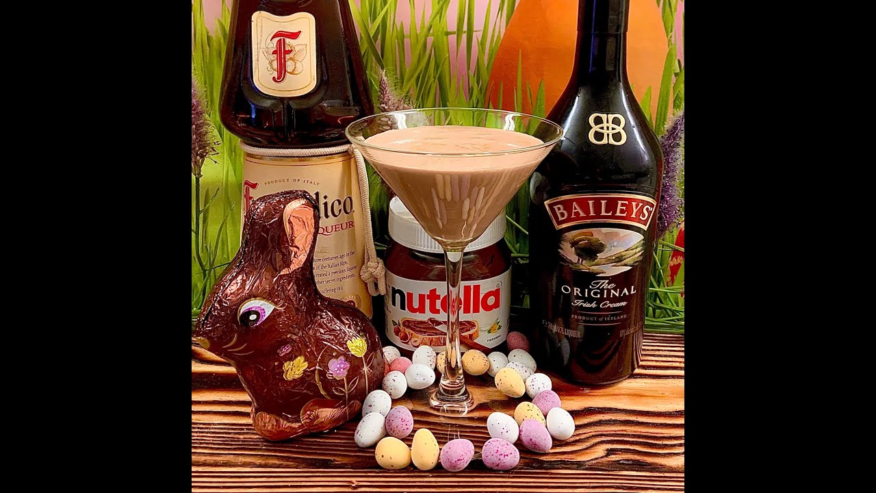 Easter Nutella Bunny Cocktail
