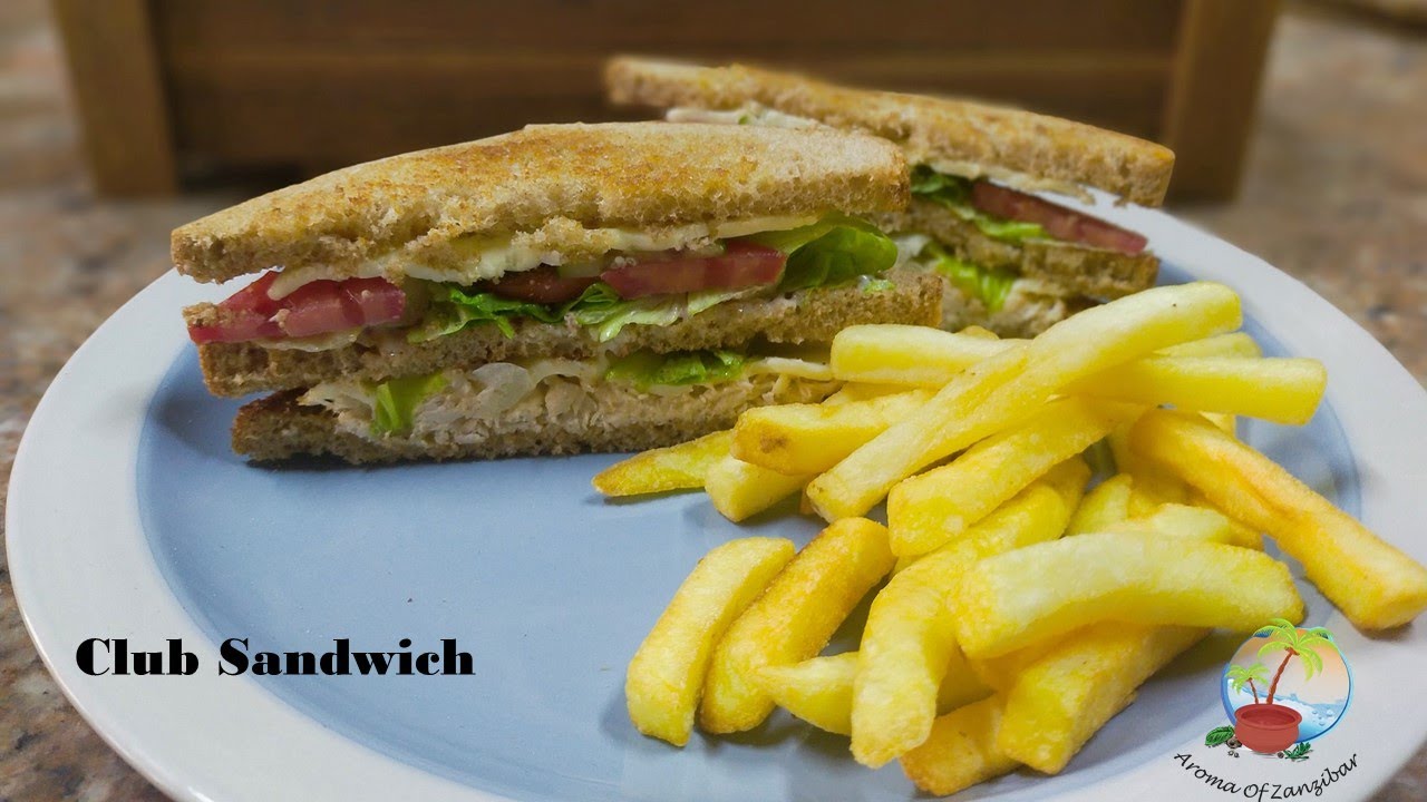 JINSI YA KUTENGENEZA CLUB SANDWICH AINA 2