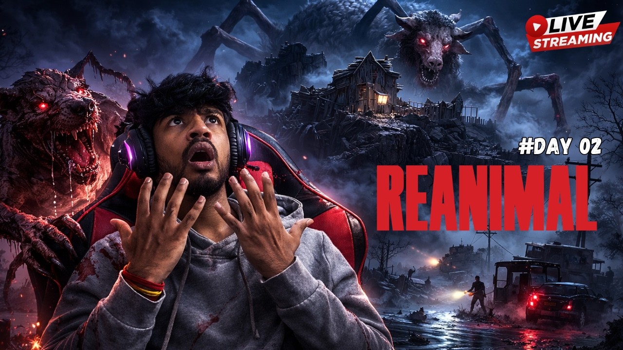REANIMAL Live 🔴 Day 02 – Terrifying Boss Fight & Survival Gameplay Walkthrough!