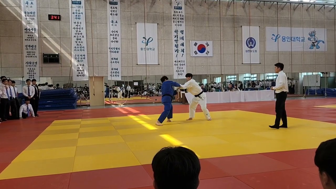 용인대학교 유도학과,유도경기지도학과 2023년도 1학년 1학기 -90kg 학기말평가 월례대회