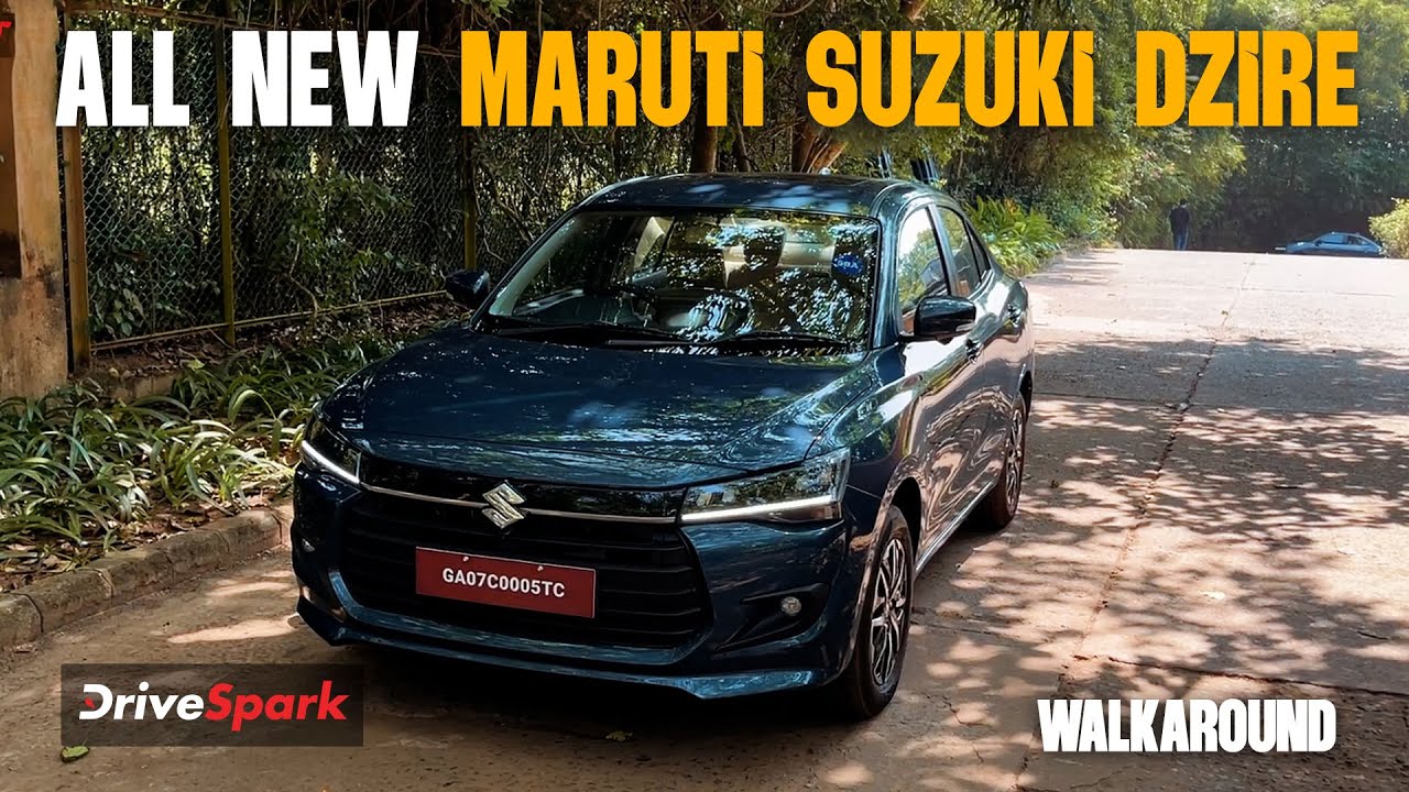 Maruti Suzuki Dzire Walkaround Video | Exterior Highlights | Interior | Powertrain | Promeet Ghosh