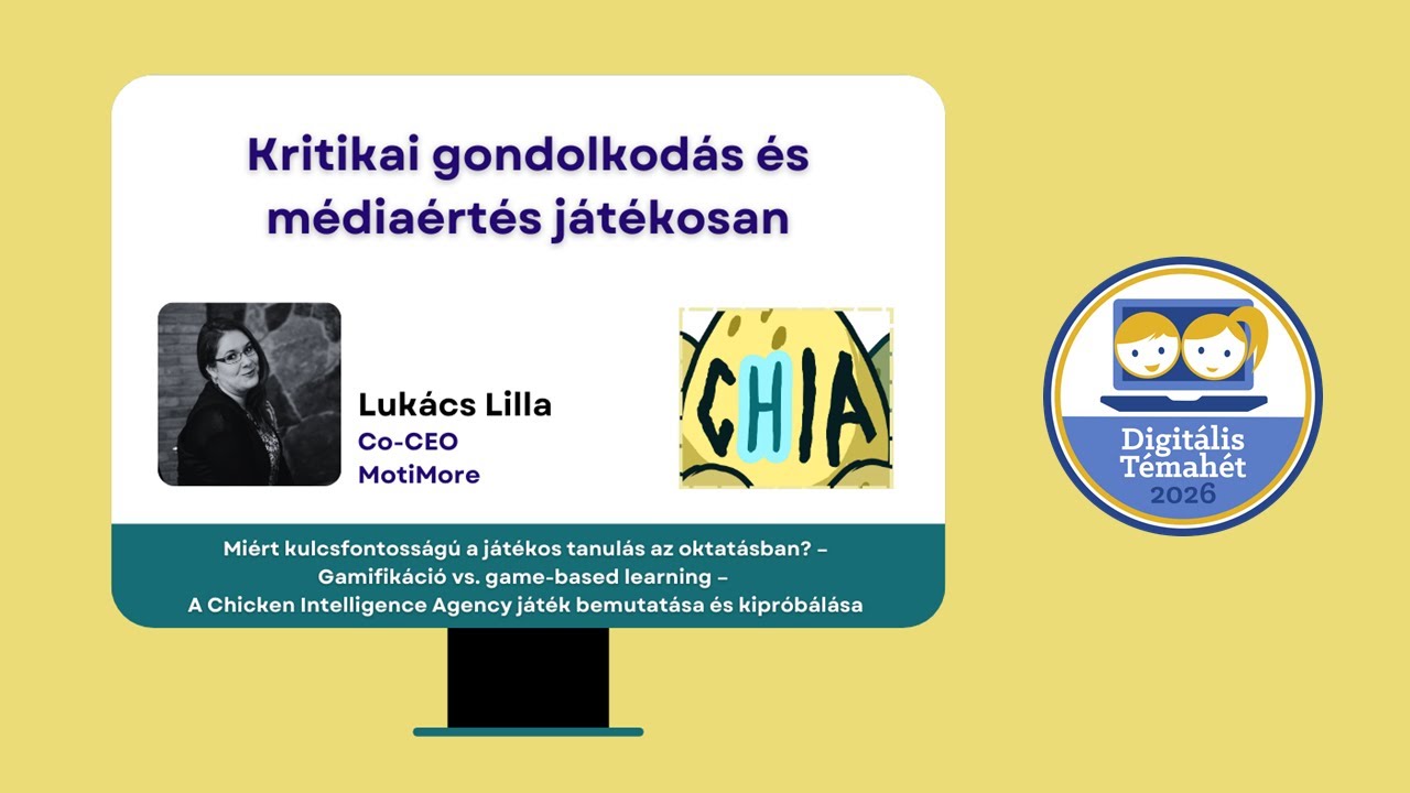 Kritikai gondolkodás és médiaértés játékosan