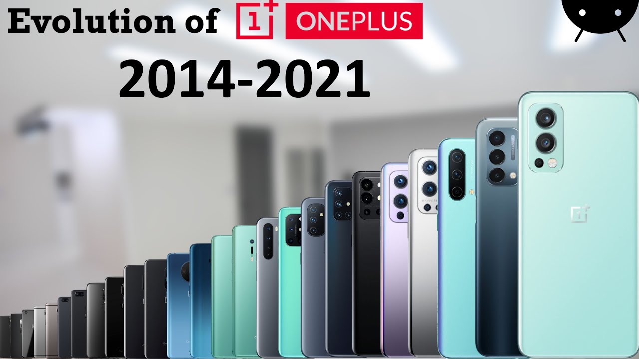 Evolution of OnePlus Phones 2014-2021