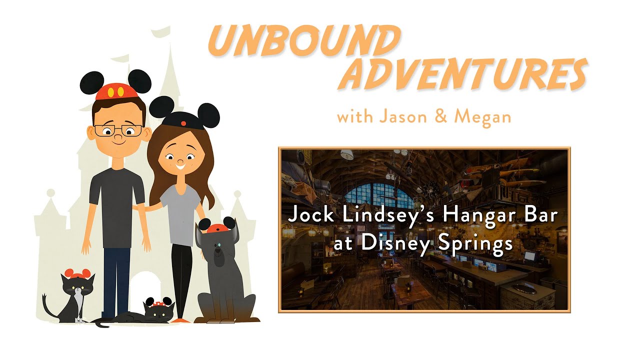 Drinking at Jock Lindsey's Hangar Bar in Disney Springs | Unbound Adventures