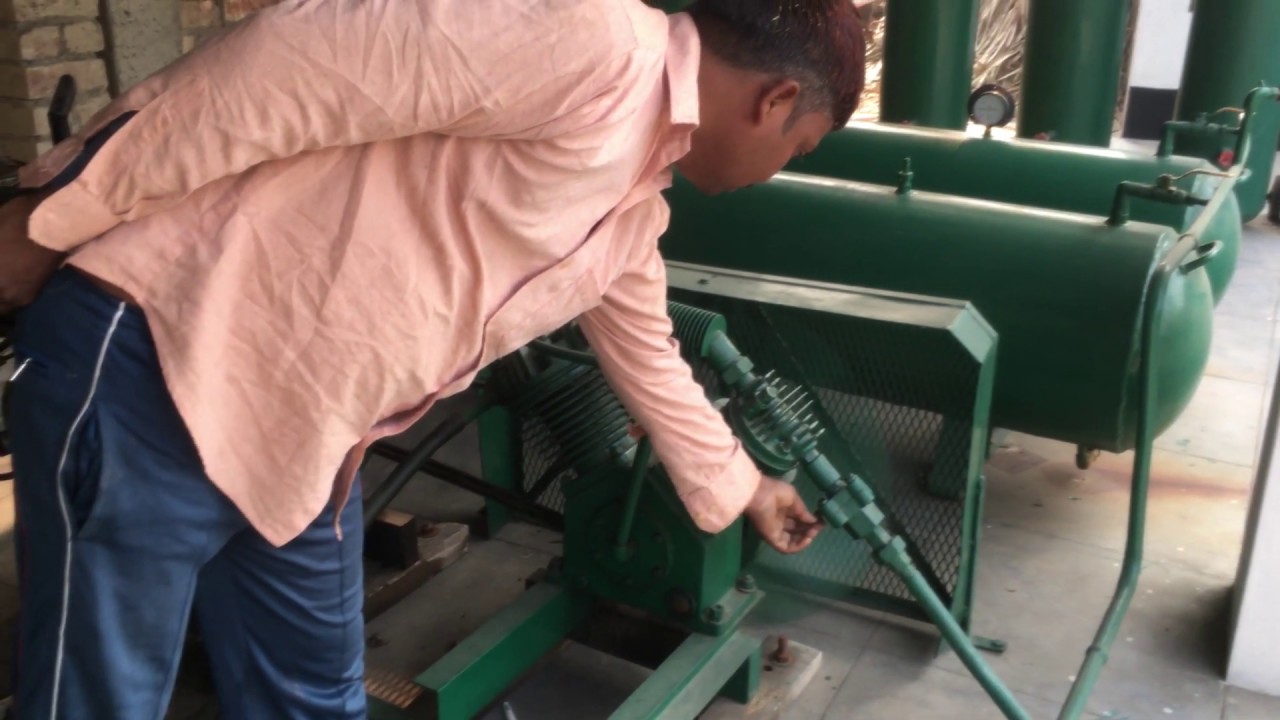 Biogas electric genertor live demo