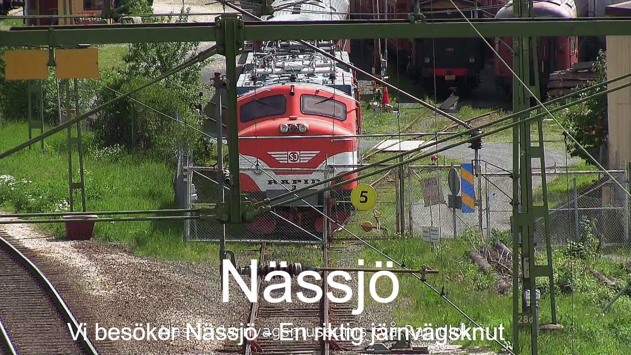 2017-06-06 Nässjö - En riktig järnvägsknutpunkt