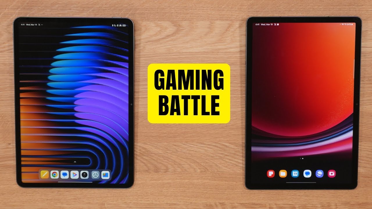 Xiaomi Pad 7 vs Samsung Galaxy Tab S9 | Gaming Test