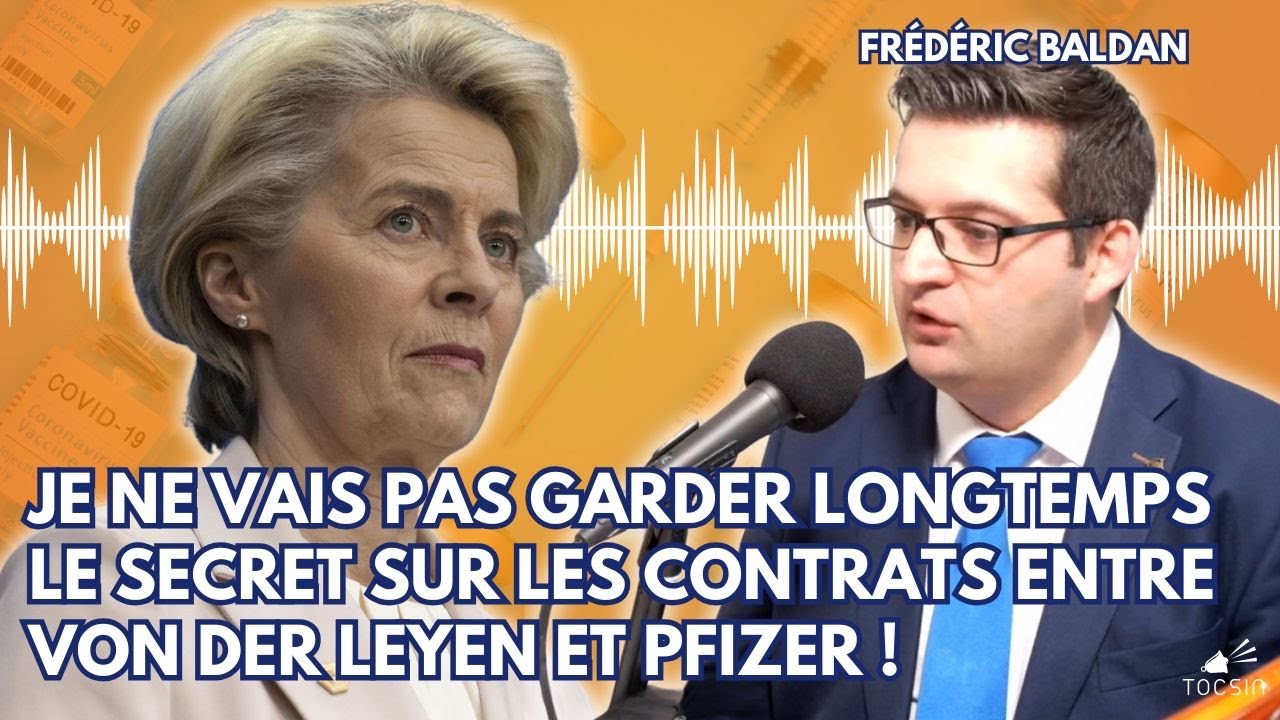 Corruption des juges, procès entravés : Frédéric Baldan balance tout sur Ursula von der Leyen !