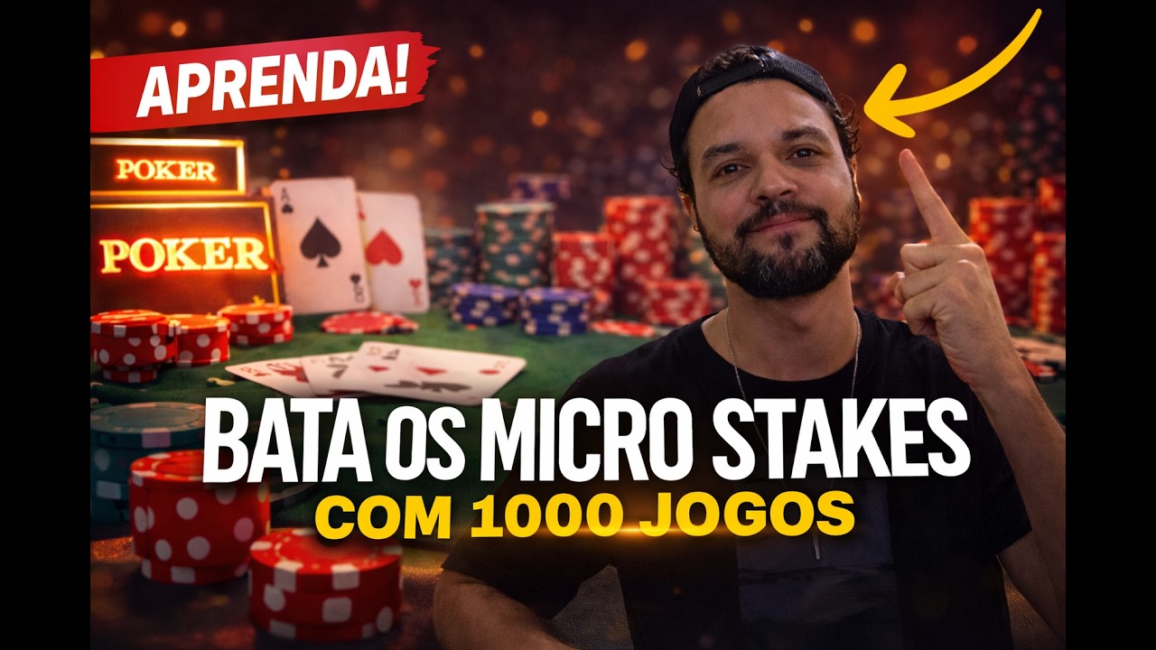 Eu Joguei 1.000 Torneios de Poker Online