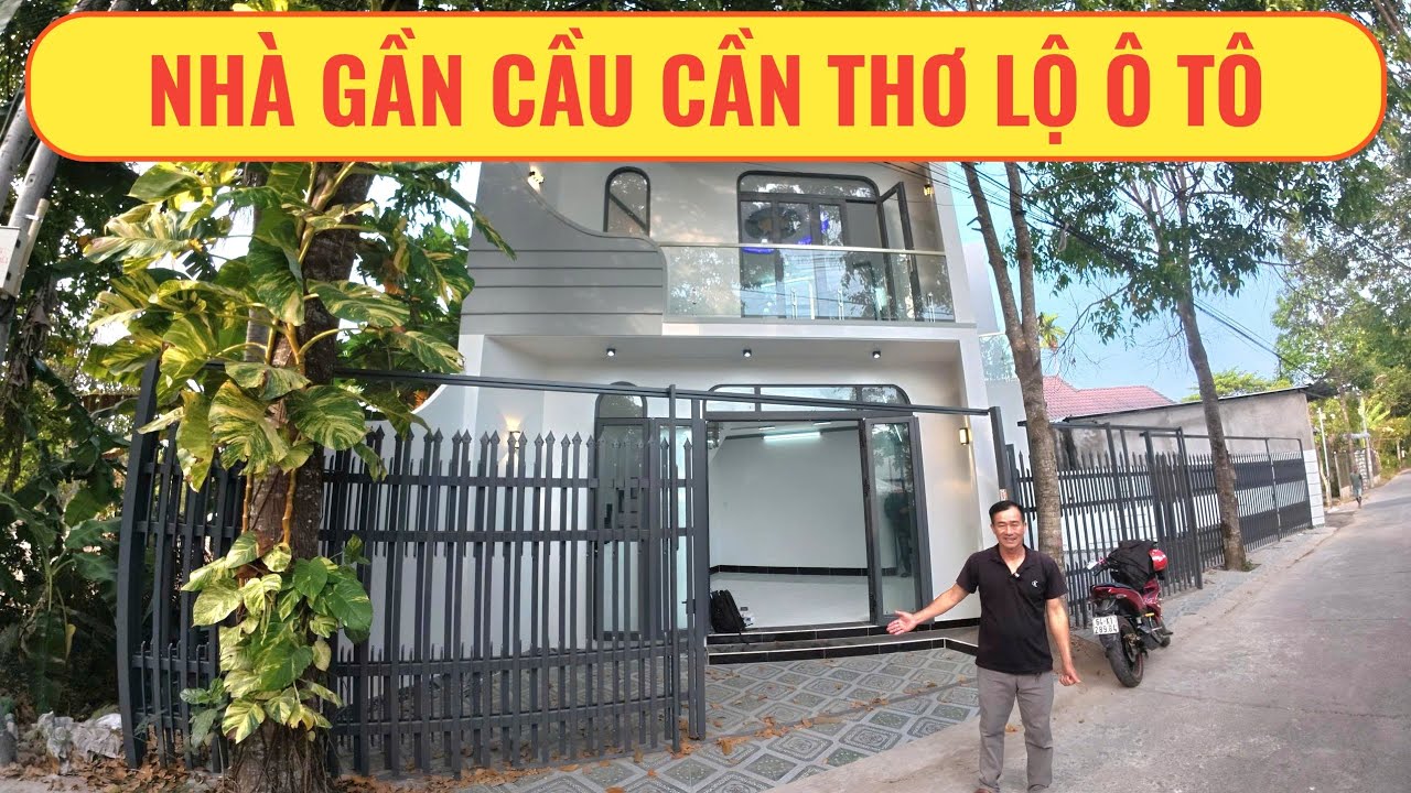 Nhà Vĩnh Long gần cầu Cần Thơ lộ ô tô | Nhà Đất Miền Tây