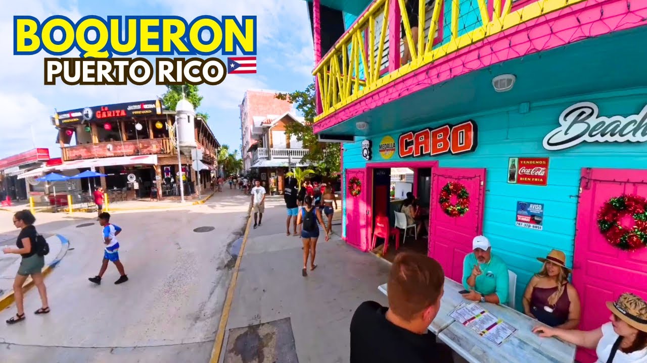 Walk Through the Poblado of Boquer&oacute;n, Puerto Rico