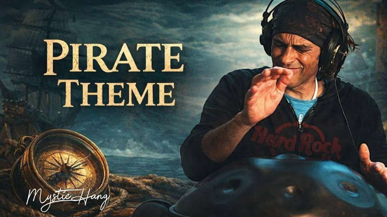 Pirate Theme 🌊 Epic Handpan Cover | Mystic Hang &ndash; Cinematic Relaxing Music