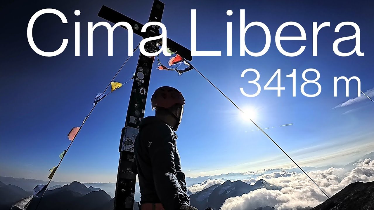 Notte al Rifugio Bicchiere 3195 m | Alba su Cima Libera 3418 m | Val Ridanna