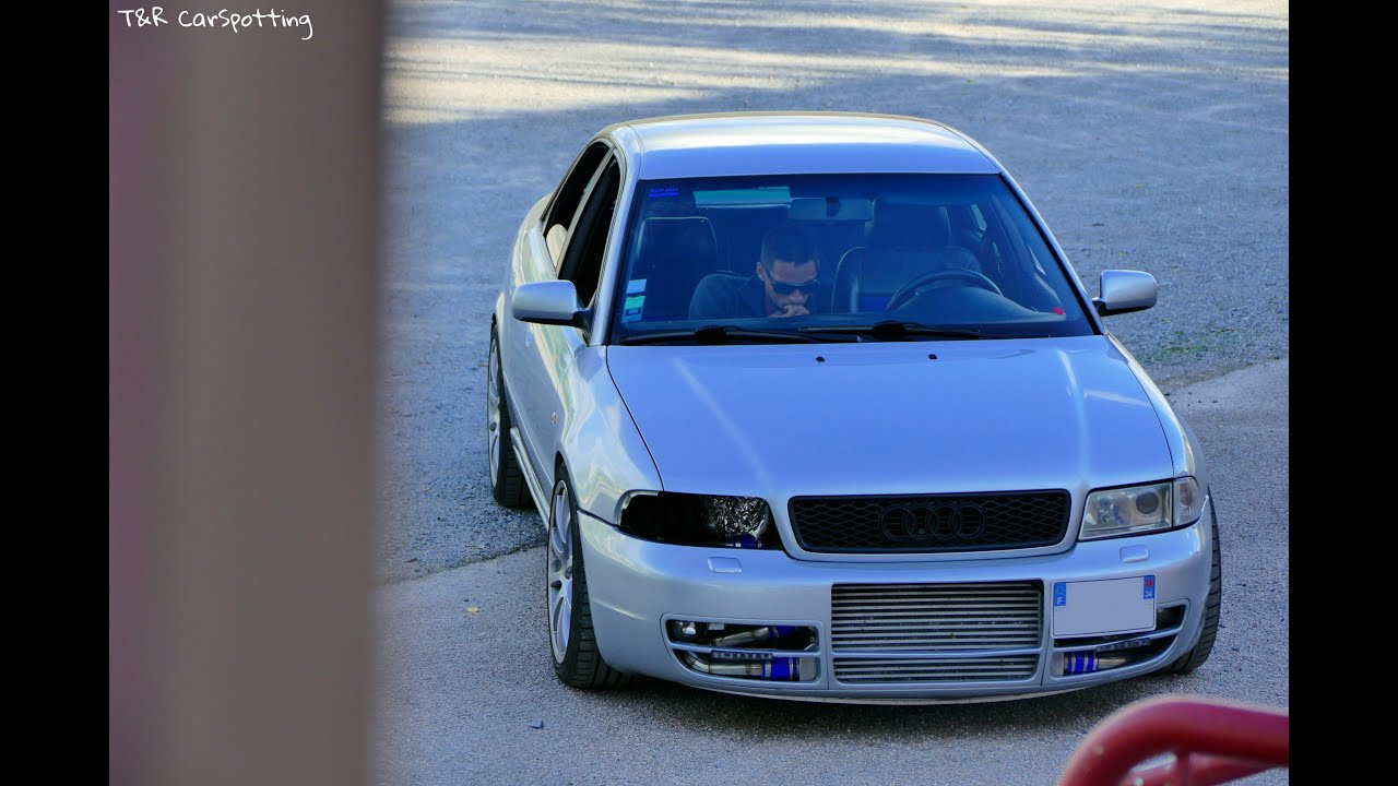 [402HP] - Audi S4 B5 makes Revs and Runs ! Loud Sound !