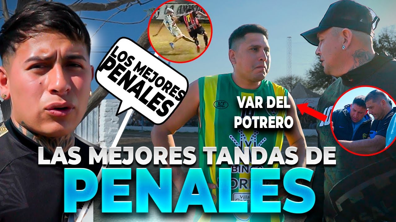 UNA de LAS MEJORES definiciones POR PENALES ⚽️|VAR EN EL POTRERO?|JURIES 2025