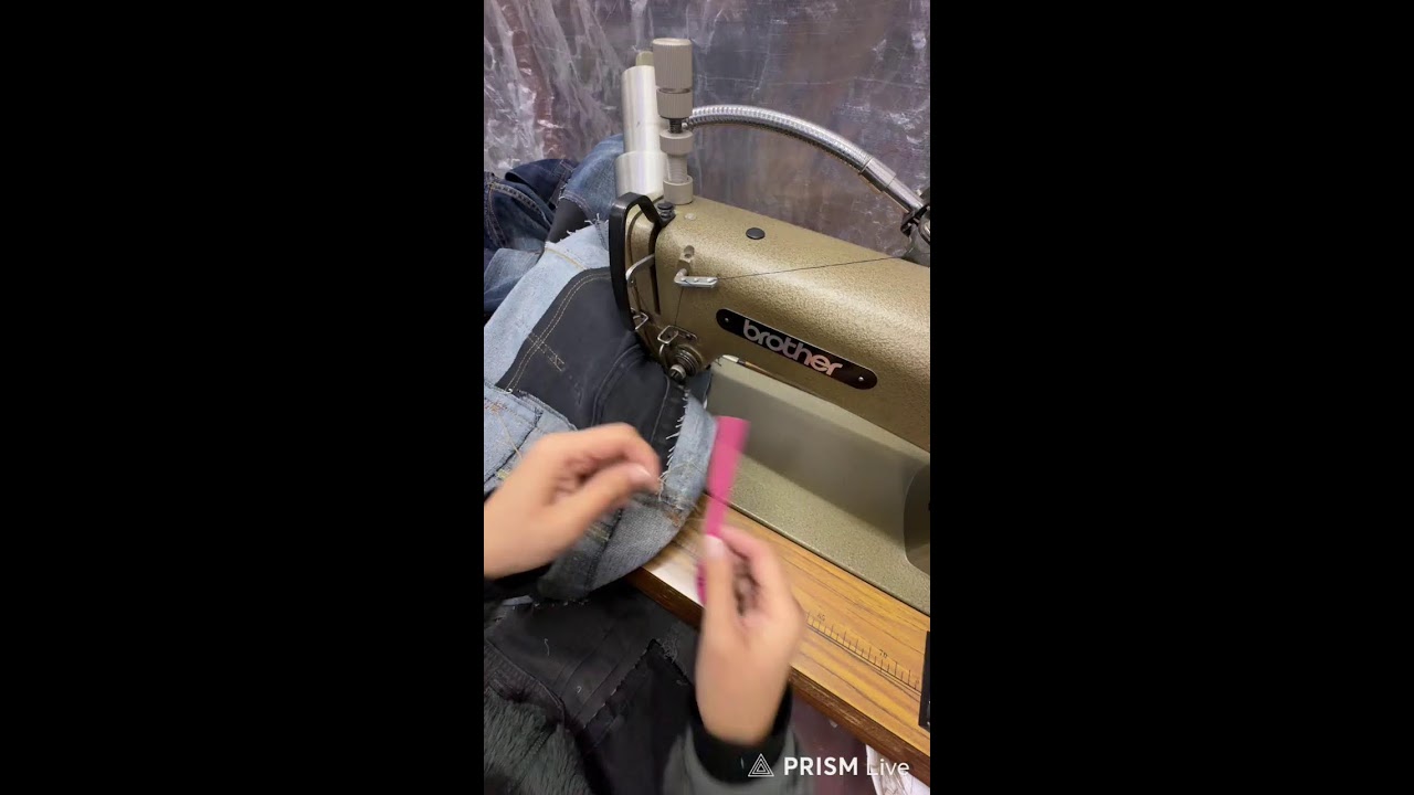 【2026.1.22】古着デニムのジャンパースカート製作｜デニムリメイク｜独り言・時々おしゃべりSewing ASMR & Light Chat (Talking to Myself)17:30頃まで