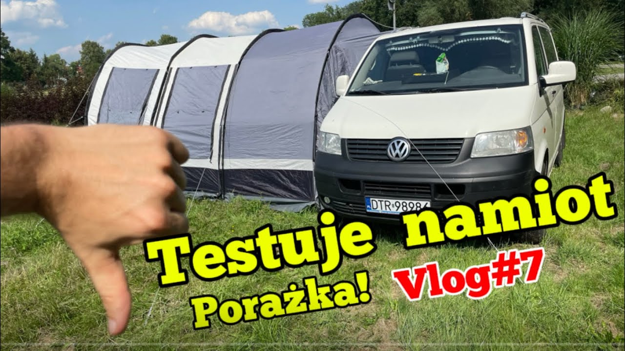 Testuje namiot do busa. Nigdy więcej!