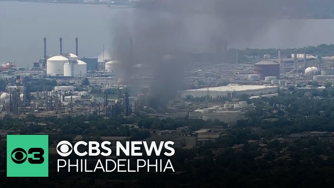 Fire at Trainer Refinery in Delaware County leaves 3 people injured, officials say