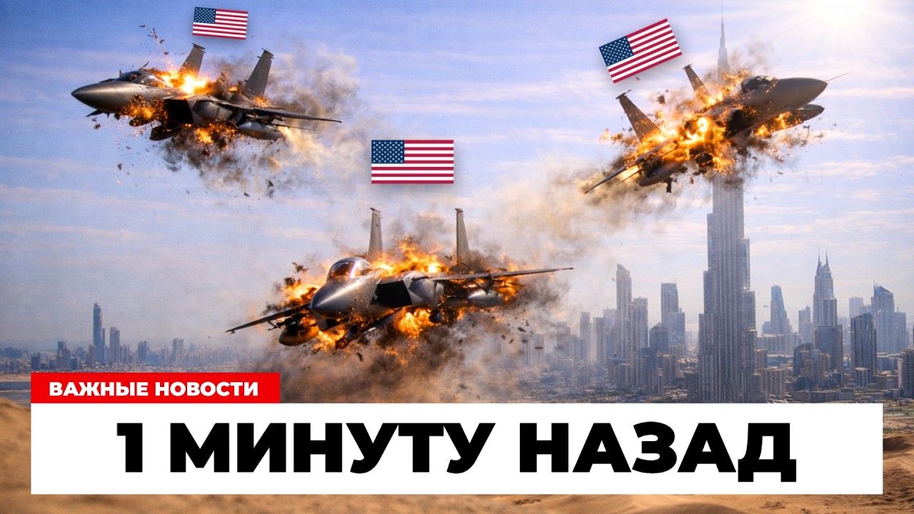Кувейт сбил 3 американских F-15 за 143 секунды!  Как союзник стал врагом за 2 минуты!