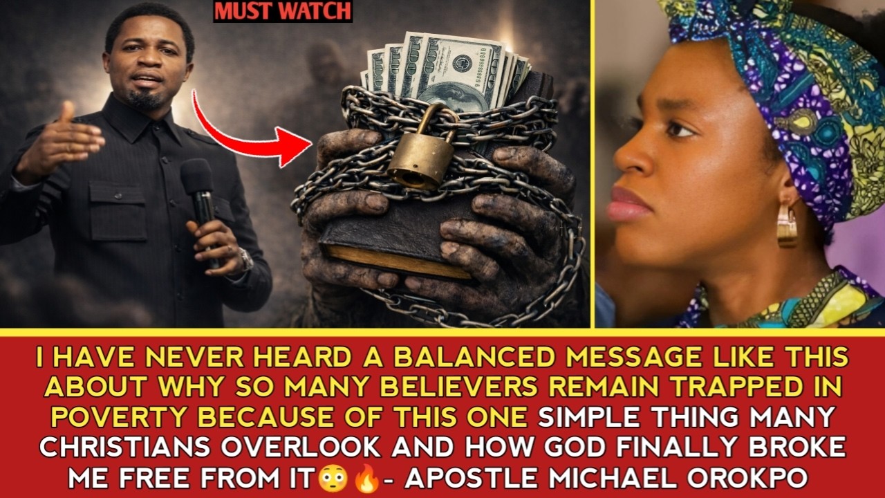 I HAVE NEVER HEARD A BALANCED MESSAGE LIKE THIS ABOUT WHY BELIEVERS ARE TRAPPED IN POVERTY- APS MIKE