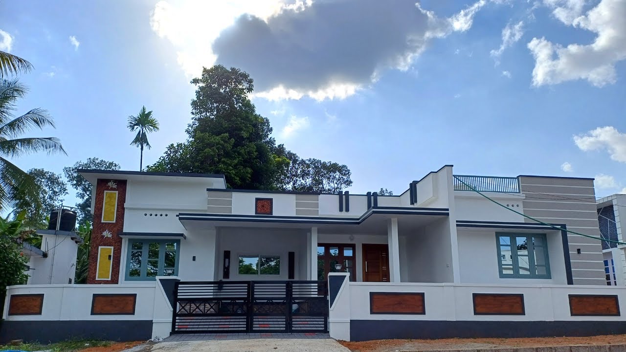 6.500 cents 1400 sqft new house at Thodupuzha | Perumpillichira | Price 50 lakhs