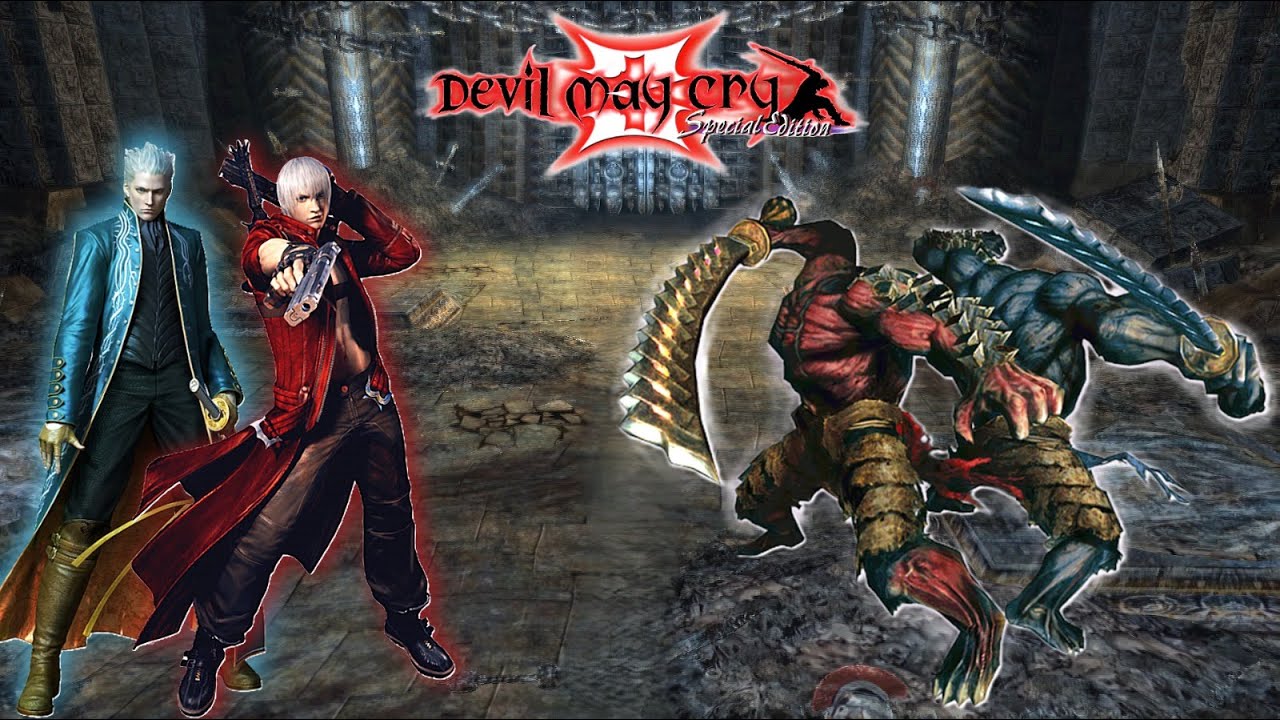 DMC 3 – DANTE & VERGIL vs AGNI & RUDRA (DMD / NO DAMAGE)