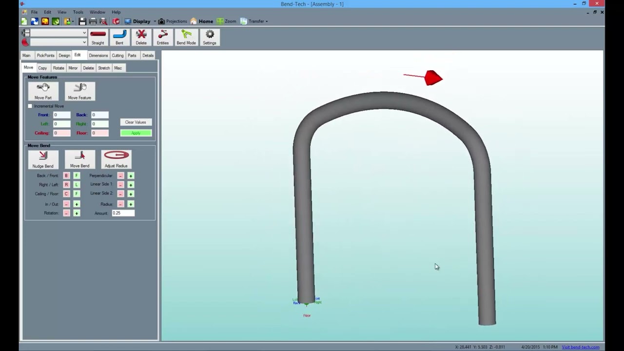 Bend Tech Tube Bending Software - 7x LR Module Tutorial - Trick-Tools.com