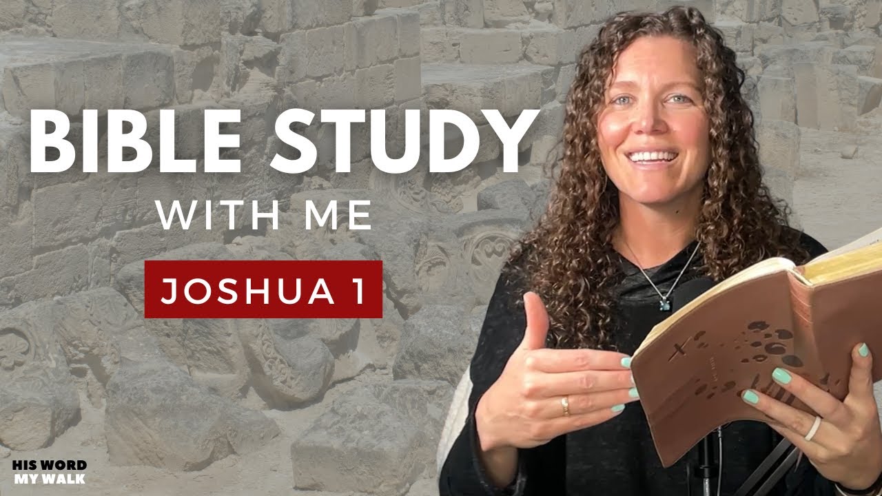 Joshua 1 | Understand God's Timing!  [Bible Study WITH Me]