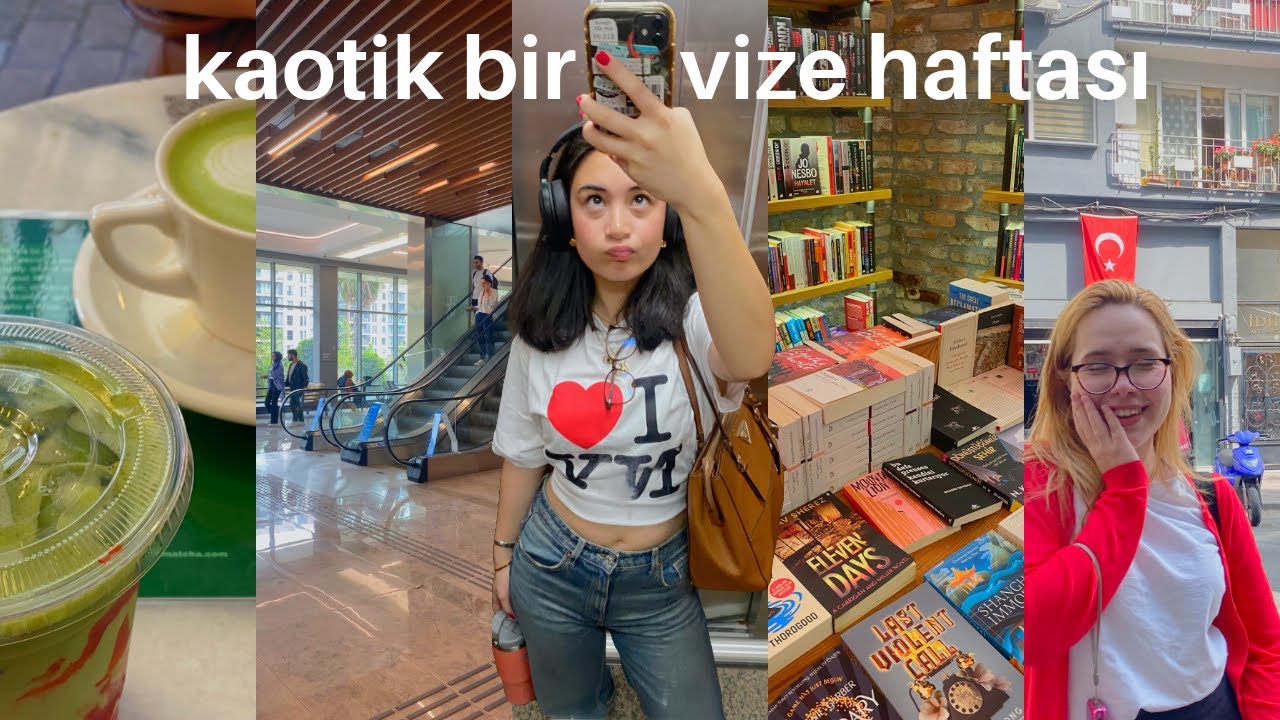 yazılım öğrencisinin kaotik bir vize haftası 👩🏻‍💻 #vlog