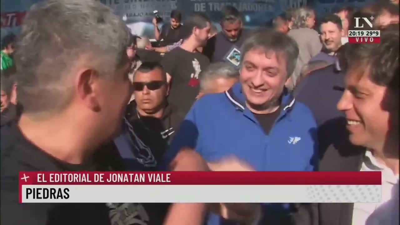 Piedras. El editorial de Jonatan Viale.