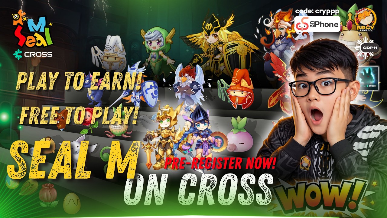 SEAL M ON CROSS - Play to Earn & Free to Play to Mobile and PC