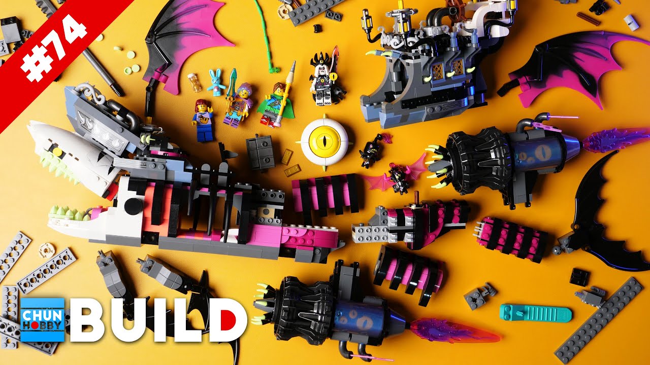 LEGO Speed Build! Dreamzzz 71469 Nightmare Shark Ship | LEGO Dreamzzz 2023 | Beat Build