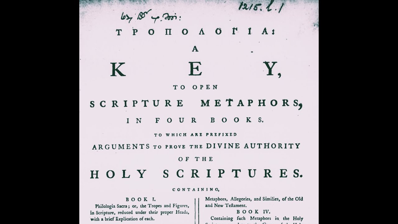 KEACH on DIVINE AUTHORITY of the Holy Scriptures: Part 17 of 17: INTERNAL TESTIMONY of HOLY SPIRIT