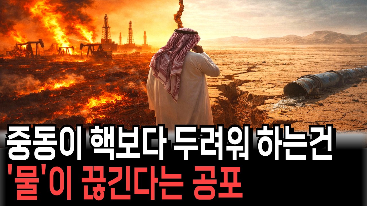 중동의 가장 치명적인 급소는.. 석유로 압박하지만 물로 인질이 되는 딜레마