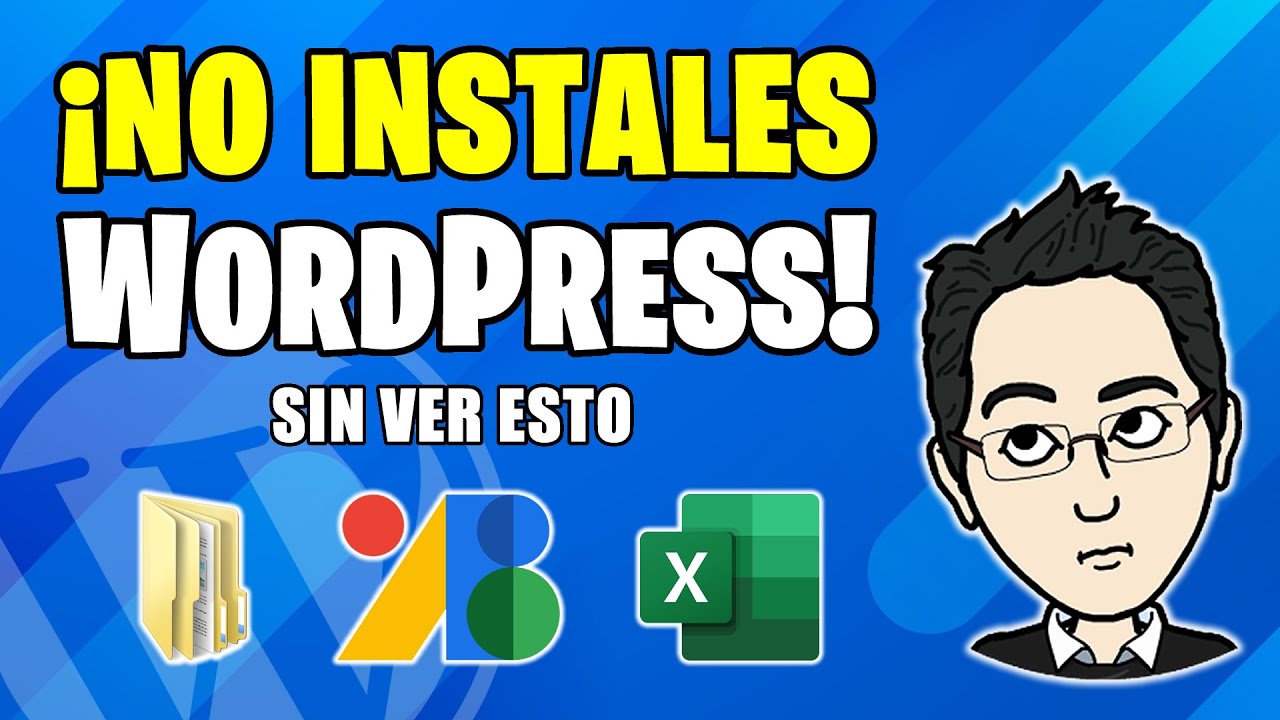 Cómo INSTALAR WORDPRESS desde CERO (3 COSAS que DEBES SABER antes de INSTALAR WORDPRESS) [2022]