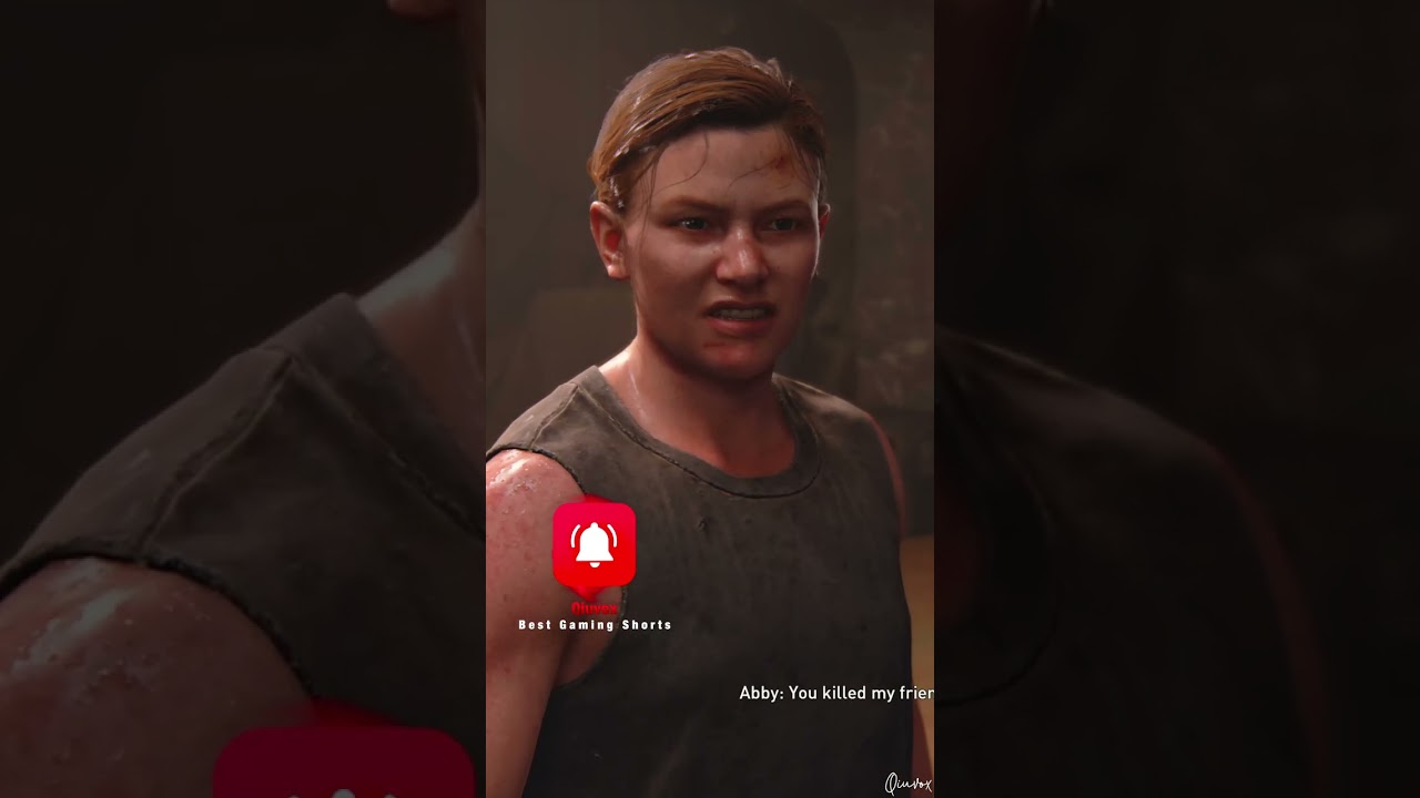 We Let You Both Live And You Wasted It! Abby Most Iconic Moment - The Last Of Us Part 2 PS5 #shorts
