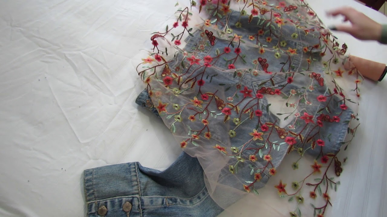 CUSTOMIZAÇÃO - JAQUETA JEANS